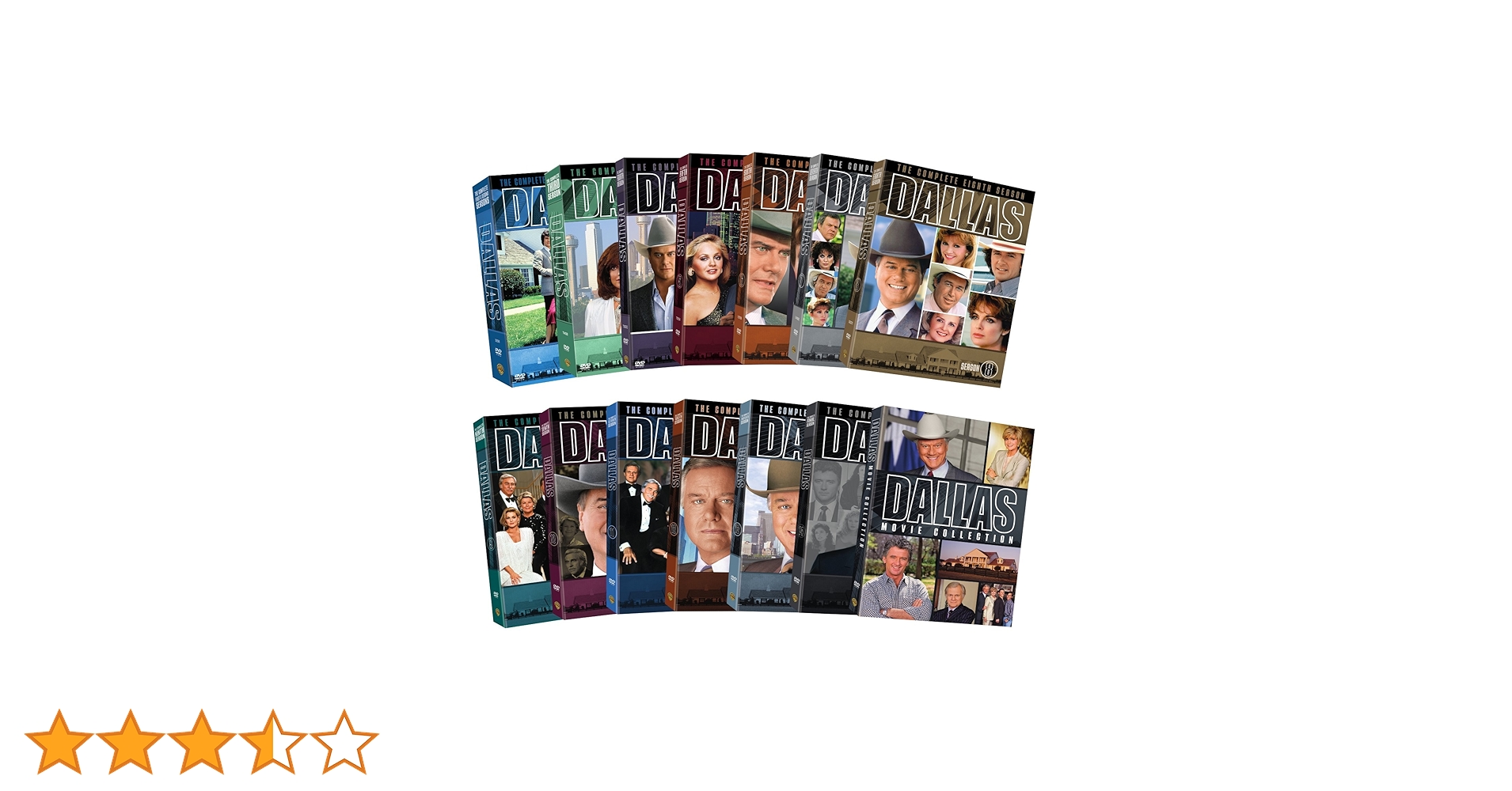 DALLAS 　ダラス　全１４シーズン（1978～1991）　DVD×１０５枚 Buy Dallas Complete Series 1-14 DVD 1978-1991 (57-Disc TV